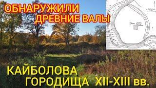 Обнаружили древние валы Кайболова Городища XII-XIII вв.