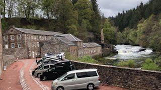 The Scottish Toyota Alphard and  Vellfire Meet up in Lanark. Not a single vehicle the same