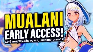 MUALANI IS IMPRESSIVE C0 Gameplay Showcase First Impressions  Genshin Impact 5.0