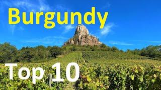 Our Top 10 things to do in Burgundy France  -  Visit Dijon Beaune and the Bourgogne wine route