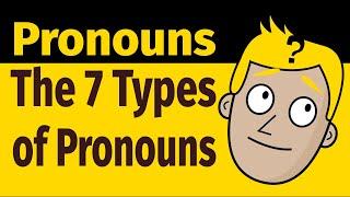 THE 7 TYPES OF PRONOUNS  PARTS OF SPEECH  Good Morning Mr. D