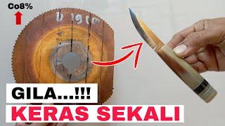 cara membuat pisau dari bahan baja keras slitting saw Co8% di atasnya julia Dm05