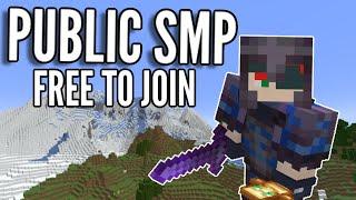 Public Minecraft SMP Free to Join