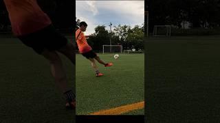 Instep technique for Power Curve free kick #sidekickzer