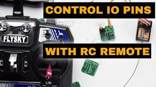 Control LEDs with RC remote Servo Signal Decoder PCB FROM PCBWAY