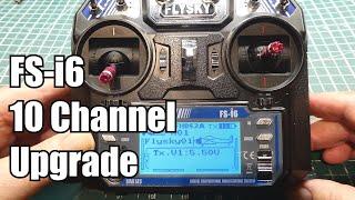 FLYSKY FS-i6 Transmitter  10 Channel Upgrade