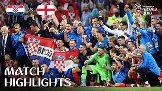 Croatia v England  2018 FIFA World Cup  Match Highlights