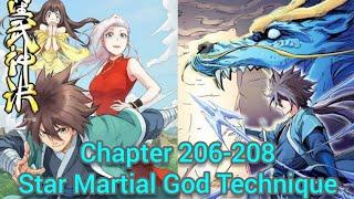 star martial god technique chapter 206-208 english