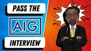 2022 Pass the AIG Interview  AIG Video Interview