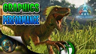 ARK Ascended Xbox Graphics Performance FPS Counter