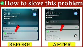 How to Hide & Unhide Notification on WhatsApp  Notification Probelm Solved 101℅ live proof