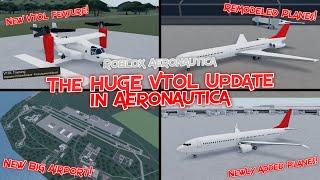 The HUGE VTOL Update in Aeronautica  Roblox Aeronautica