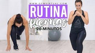 Rutina dura de piernas  20 minutos