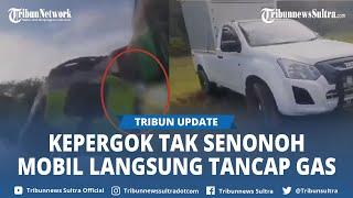 Viral Video Aksi Tak Senonoh Dilakukan Dua Sejoli Dalam Mobil Saat Disuruh Turun Malah Tancap Gas