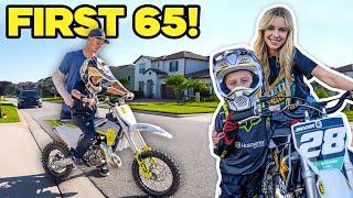 JAGGER CRAIG’S FIRST 65cc DIRT BIKE Learning To Clutch & Shift