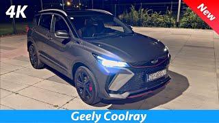 Geely Coolray 2024 First look at Night 4K Exterior - Interior Night Visual Review