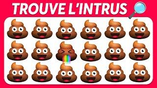 Trouve lINTRUS... Spécial Émoji  40 niveaux FACILE à IMPOSSIBLE