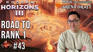 I Played This Land For Science And Glory  Mythic 43  Road To Rank 1  MH3 Draft  MTG Arena