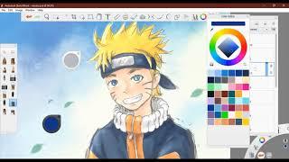 Naruto fan art in Autodesk Sketchbook PC