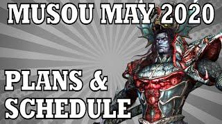 #MusouMay 2020  Plans and Schedule