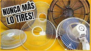 5 IDEAS INCREÍBLES DE RECICLAJE CON REJILLAS DE VENTILADOR VIEJO  SHOW DE MANUALIDADES