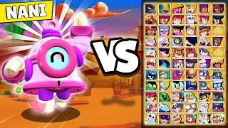 Bell Nani VS Every Brawler  Nani 1v1 Mystery At The Hub Brawl Stars