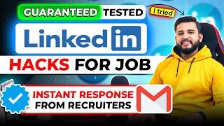 LINKEDIN THAT GOT ME JOB IN RECESSION  GUARANTEED TESTED HACKS MY LINKEDIN TRICKS REVEALED