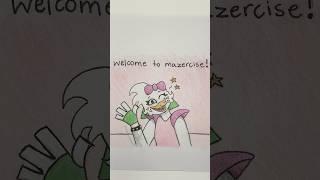 Glamrock Chica voice lines #mazercise #fnaf #shorts