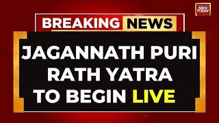 Jagannath Puri Rath Yatra LIVE  Jagannath Puri Rath Yatra 2024 LIVE  India Today LIVE