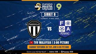 LIVE Cuckoo Malaysia Premier Futsal League 2022 Terengganu vs Pulau Pinang