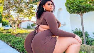 Alexus Danisha  - Curvy Model Plus Size BBW  Measurements Facts Biography