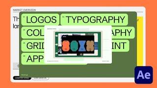 Recreating animation from the Figma Slides introduction video  After Effects Bangla Tutorial