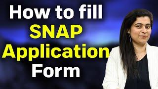 SNAP Exam 2024  How To Fill SNAP Application Form  Step By Step Form Filling Process  MBA Guide