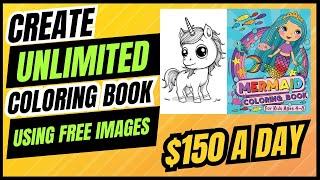 How to Create Unlimited Coloring Books for KDP  Step-by-Step Guide 2024