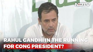 What Rahul Gandhi Said When Asked If Hell Be Congress President