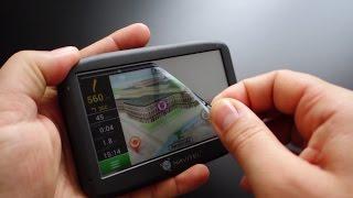 Review NAVITEL E500 GPS + GPS driving demo and FM transmitter
