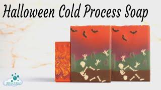  Spooky Halloween Cold Process Soap Making And Cutting 🩻