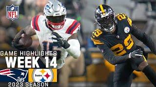 New England Patriots vs. Pittsburgh Steelers  2023 Week 14 Game Highlights
