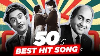 Top 50 Songs Of 50s Era  Best Evergreen Songs Of 1950  Old Bollywood Songs