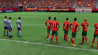 FIFA 23 FIFA World Cup Qatar 2022 Last 16 Morocco  Vs Spain 