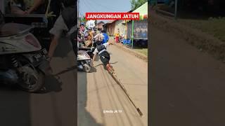 AKSI JANGKUNGAN JATUH VIRAL 2023 ARAK ARAKAN KEDUNGDAWA KEDAWUNG #shorts