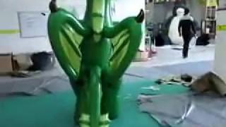 so coooolInflatable dragon suit from hongyi