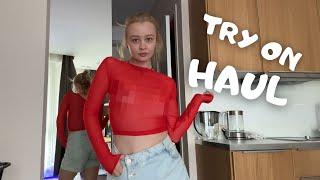 4K Oops A Little Too Much Transparent Outfit Try-On 2024