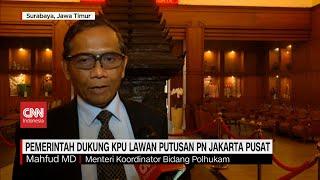 Pemerintah Dukung KPU Lawan Keputusan PN Jakarta Pusat