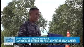 DANKOMAR RESMIKAN PANTAI PENDARATAN AMFIBI