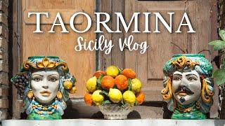 Is This the Most Beautiful Town in Italy? Taormina Sicily Vlog  Top Things to do and Tips