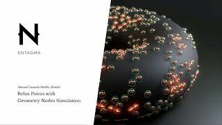 Blender Tutorial Geometry Nodes Simulation Relax Points