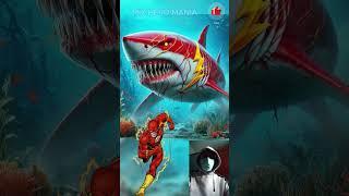 Avengers but Sharks  all Marvel & DC characterS 2024 #AI #superheroes