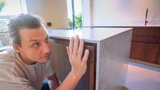 How To Make a Waterfall Countertop Solid Surface