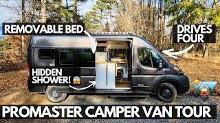 MUST SEE CUSTOM CAMPER VAN TOUR